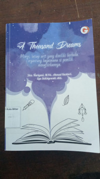 Image of A THOUSAND DREAMS
