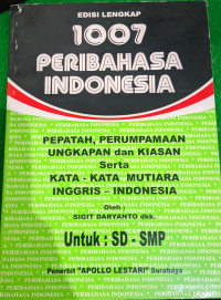 Image of 1007 PERIBAHASA INDONESIA