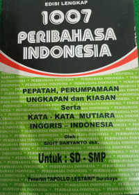 Image of 1007 Peribahasa Indonesia