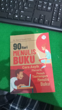 Image of 90 hari menulis buku