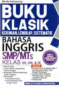 Image of Buku Klasik Kekinian, Lengkap, Sistematik Bahasa Inggris