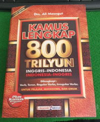 Image of Kamus Lengkap 800 Triliun Inggris-Indonesia, Indonesia-Inggris