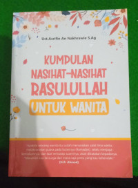 Image of Kumpulan Nasihat-Nasihat Rasulullah Untuk Wanita