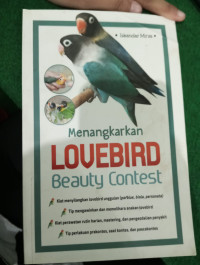 Image of menangkarkan lovebird beauty contest