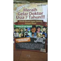 Image of Meraih Gelar Doktor Usia 7 Tahun