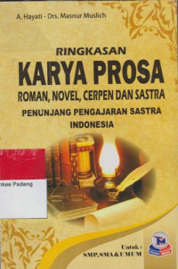 Image of Ringkasan Karya Prosa