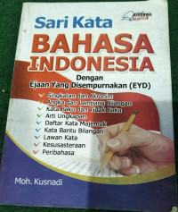 Image of Sari Kata BAHASA INDONESIA