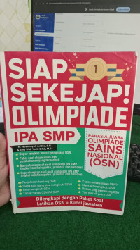 Image of SIAP SEKEJAP OLIAMPIADE IPA SMP