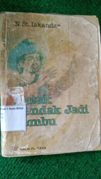Image of KATAK HENDAK JADI LEMBU